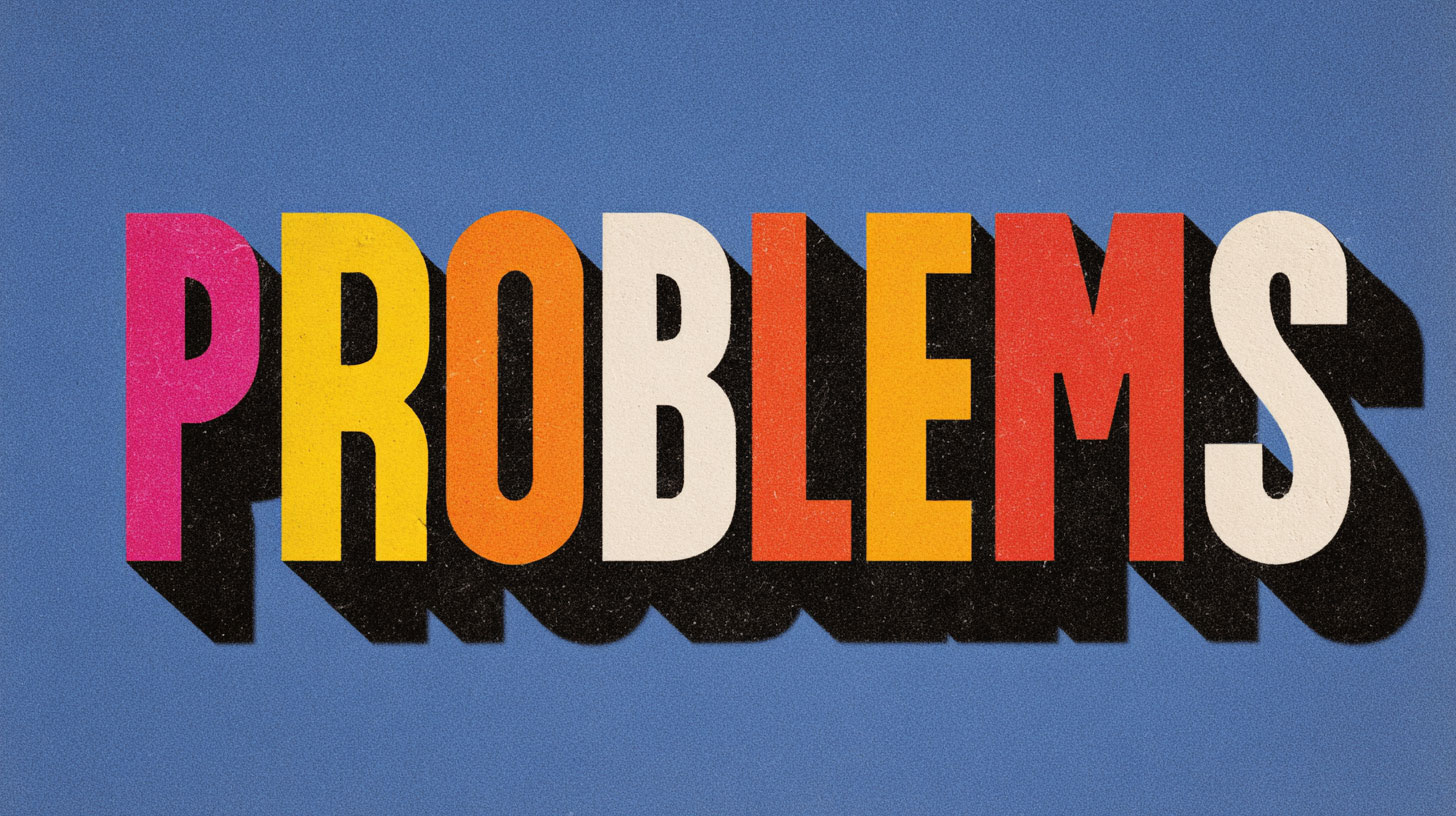 Probblems Got audio problems? We want to hear them!