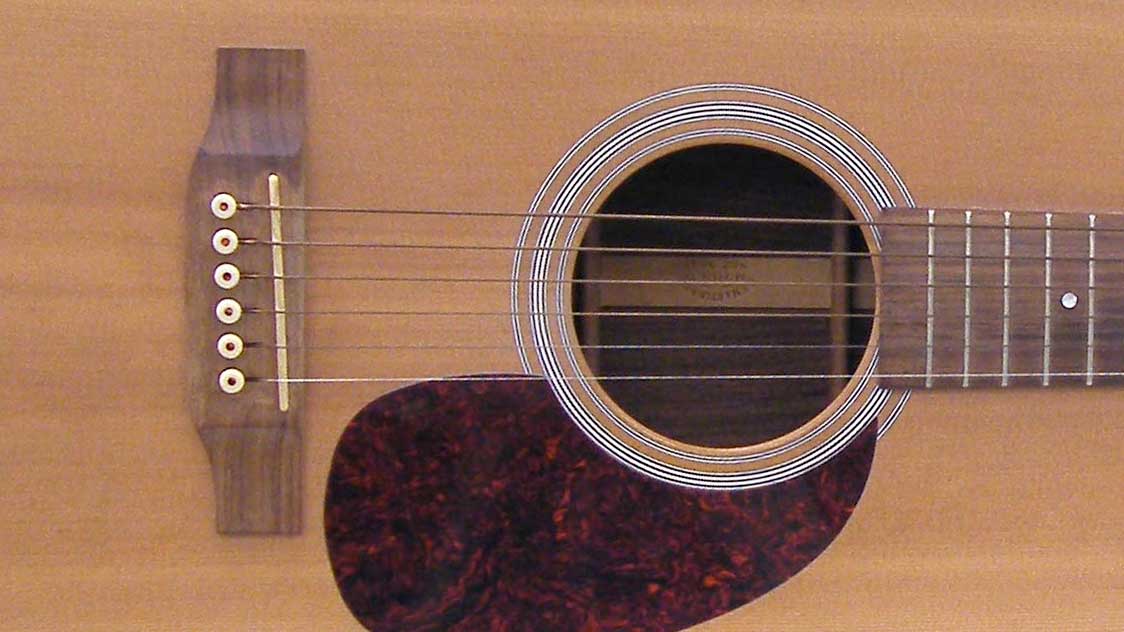 Recordings of acoustic guitar by Audio Masterclass students