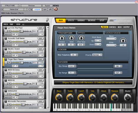Digidesign Launches Public Beta Program For Structure Professional Sampler