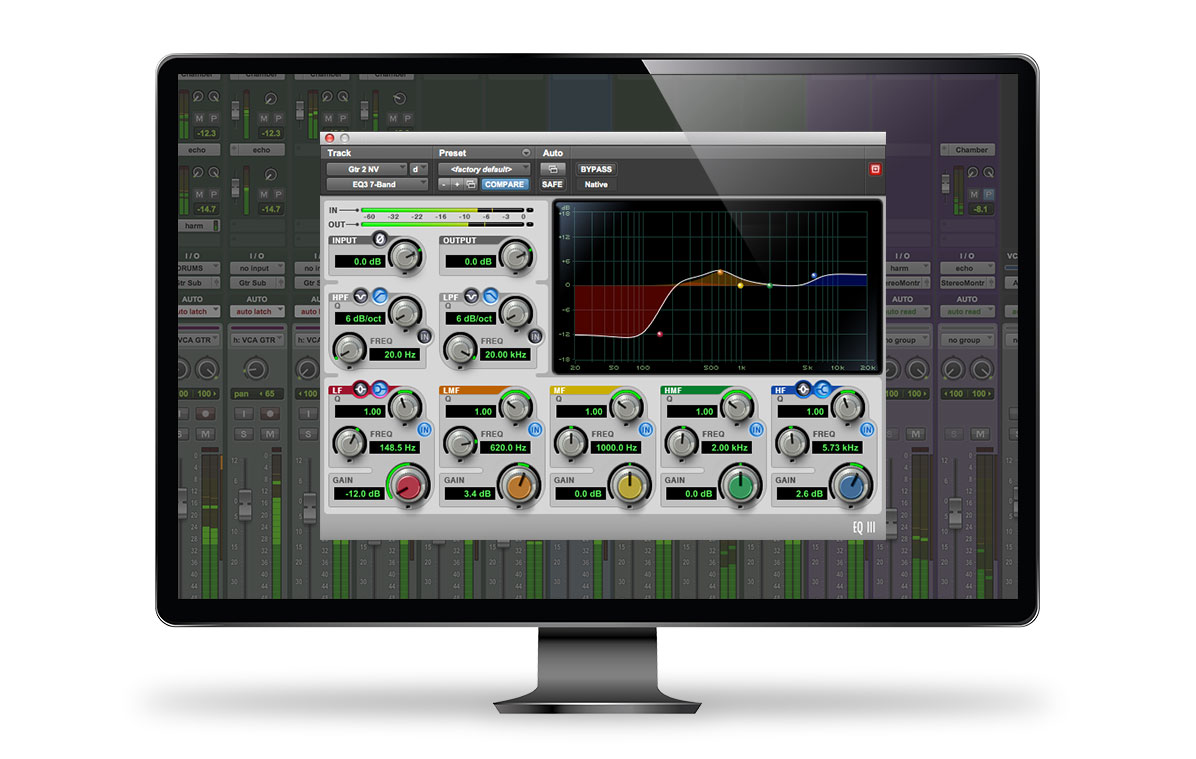 Free EQ III PlugIn from Digidesign