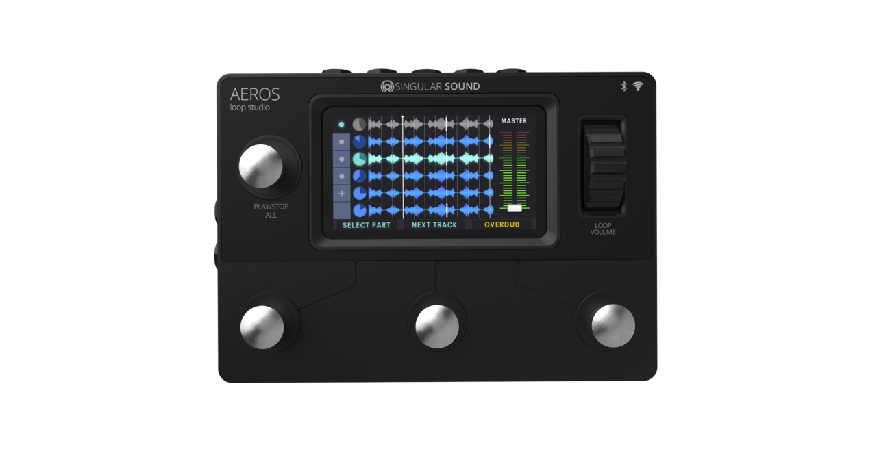 Singular Sound introduces new looper pedal The Aeros Loop Studio