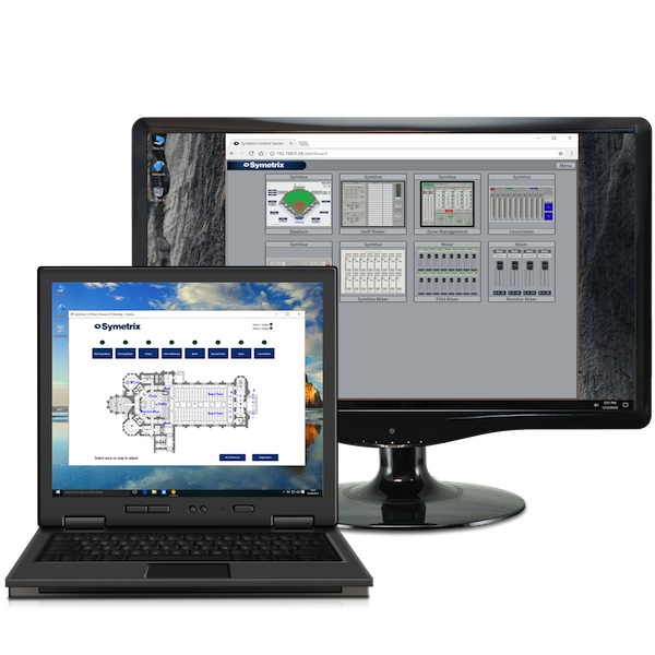 Symetrix announces release of SymVue for Control Server